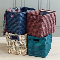 Rectangular Zulu Storage Basket by Storage Baskets Indigo Rectangle Basket Rectangular Zulu Storage Basket