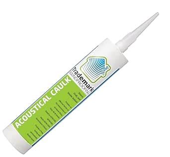 TMS Acoustical Soundproofing Caulk - Premium Sound Proofing Acoustic ...