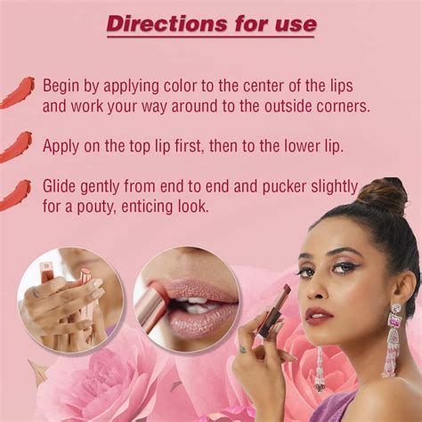 Buy COLORESSENCE ROSEATE LONG STAY LIPSTICK INFUSED WITH ROSE OIL ...