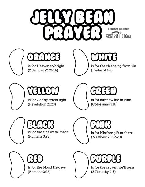 A bag of jelly beans, colorful and sweet. A prayer, a promise... an ...