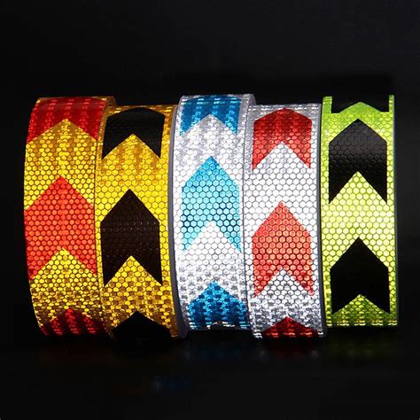 Arrow Safety Warning Conspicuity Reflective Tape Strip– UNIQKART