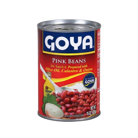 Seasoned Pink Beans in Sauce, 15 oz Can – Shop Goya