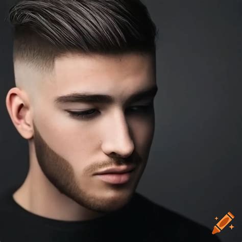 Men skin fade hair cut