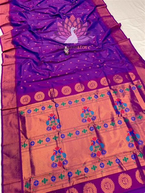 Beautiful All Over Kalanjali Paithani | Paithanistore | Buy Online ...