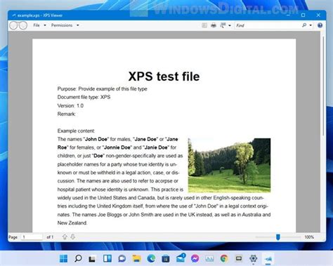 Open XPS File Windows 1.0 的图像结果