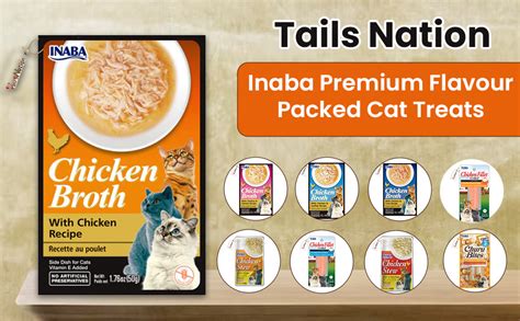 Tails Nation Inaba Premium Flavour Packed Cat Treats - Made in Thailand ...