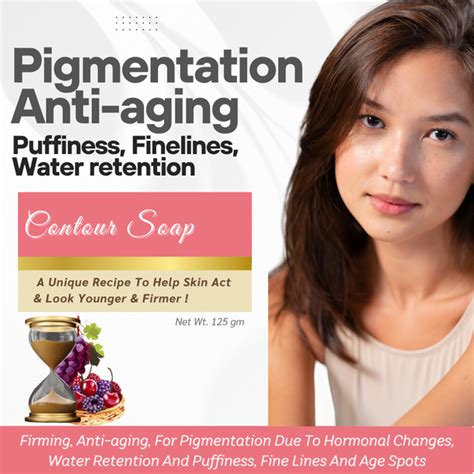 Meeem Contour Soap - Anti Aging, For Pigmentation, Age Spots & Fine Li ...