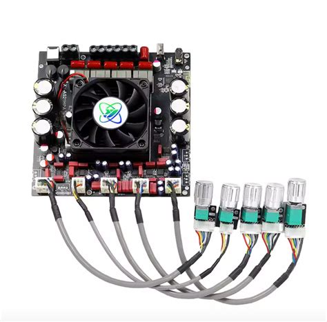 Sinilink XY-AS21HPA High-Power BT Digital Amplifier Board 2.1 Channel ...
