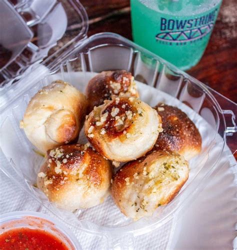 Bowstring Pizza and Brewyard menu in Raleigh, North Carolina, USA