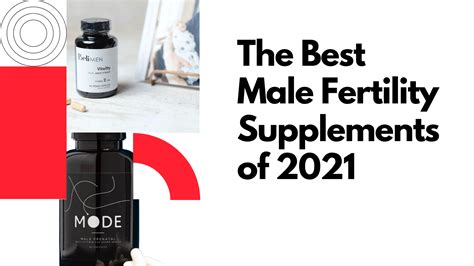 5 Best Male Fertility Supplements for 2021 - Dudefluencer