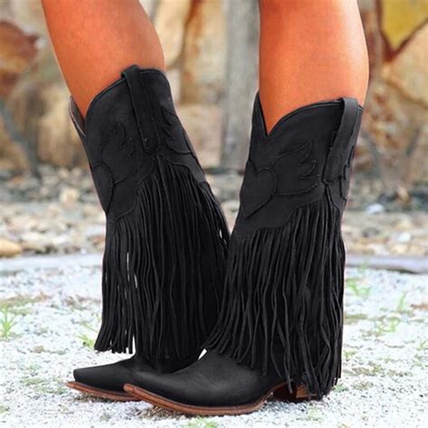 High Heel Cowboy Boots For Women