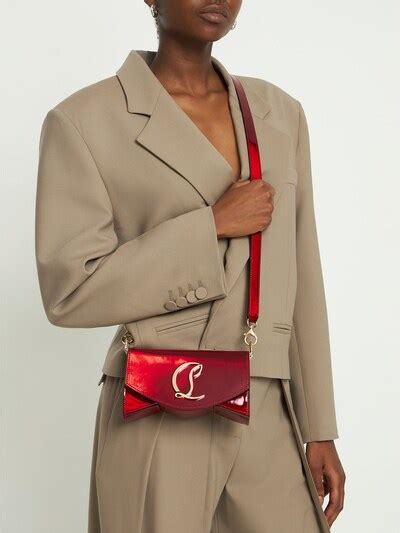 Loubi54 psychic small patent crossbody - Christian Louboutin - Women ...