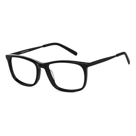 Buy Black Full Rim Rectangle Vincent Chase Blend Edit VC E13453-C1 ...
