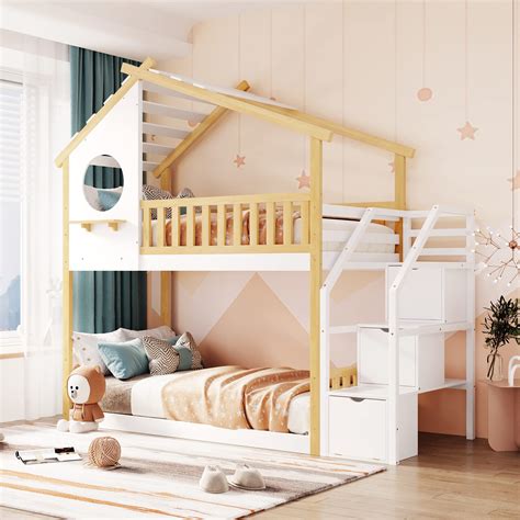 Bunk Bed With Stairs Ikea at Joel Morton blog