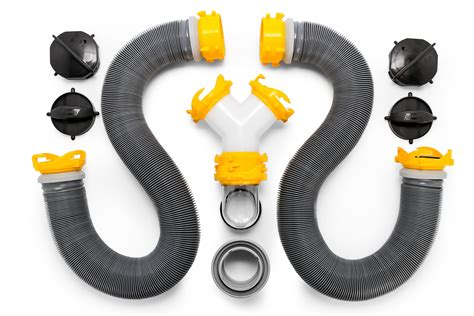 Snapklik.com : Camco Deluxe 20 Ft Sewer Hose Kit - Includes 2-10 Ft RV ...