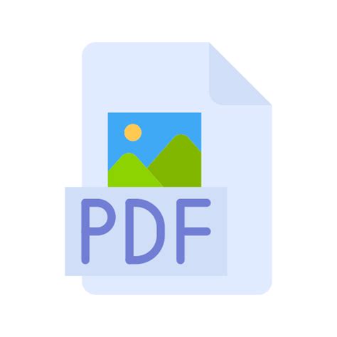 Picture as pdf - Free files and folders icons