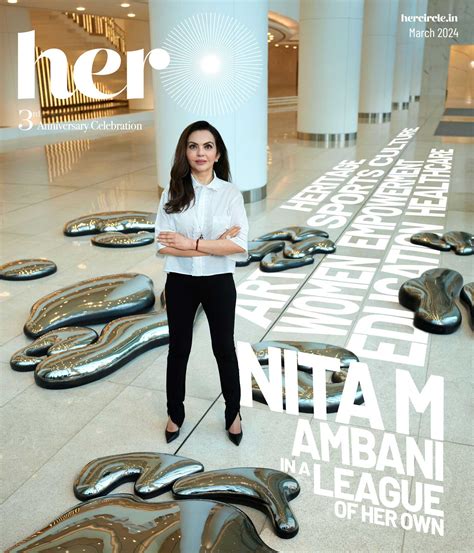NITA M AMBANI: In A League Of Her Own