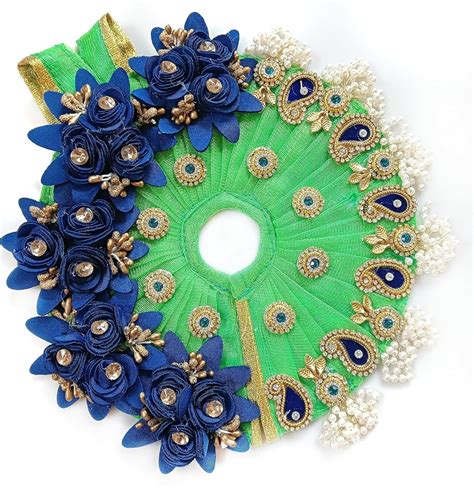 90. Green BAL Gopal Special Laddu Gopal Dresses/Kanha Ji Designer ...