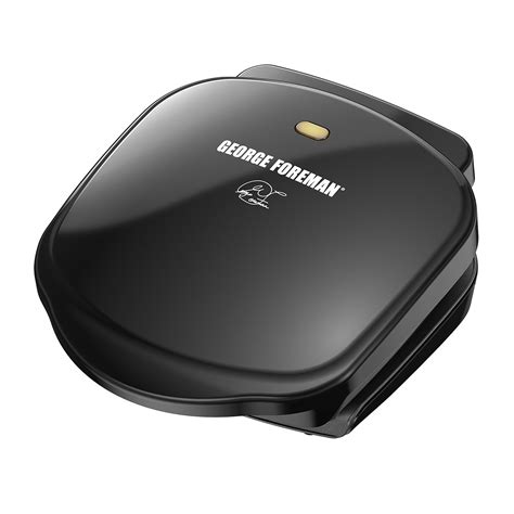 George Foreman 2 Serving Classic Plate Grill And Panini Press ...