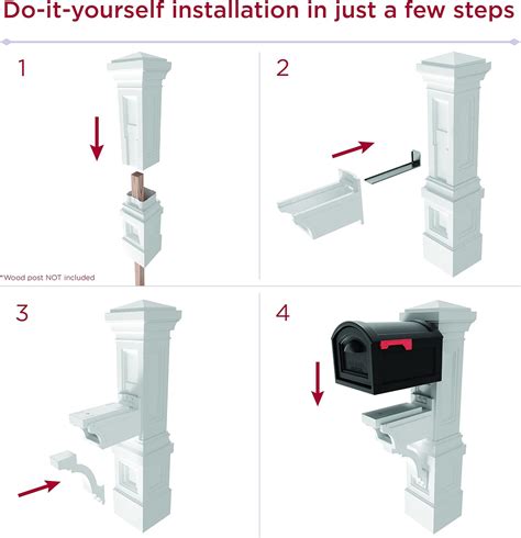 Step2 Atherton Grand XL Mailbox and Mailbox Post Kit Instruction Manual