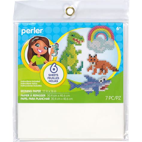 Perler Fun Fusion Ironing Paper 6/pkg- : Amazon.in: Toys & Games