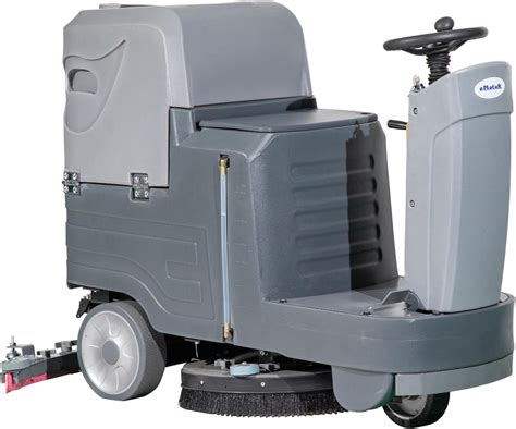 Amazon.com: HiBuyer Commercial Ride-On Floor Scrubber Machine 21" Brush ...