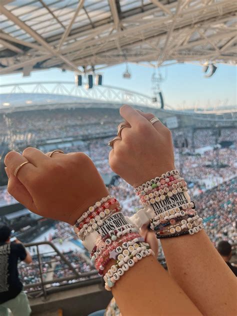 Eras tour friendship bracelets | Taylor swift tour outfits, Taylor ...