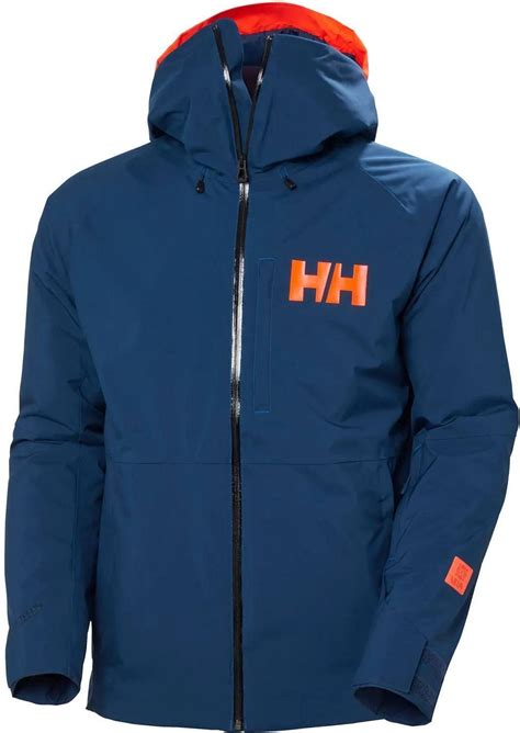 Helly Hansen Men's Powderface Insulated Ski Jacket - Ocean • Pris