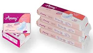 Buy Ammy Ultra Thin Sanitary Pads XL & XXL Maxi Soft Cottony 36 Pads ...