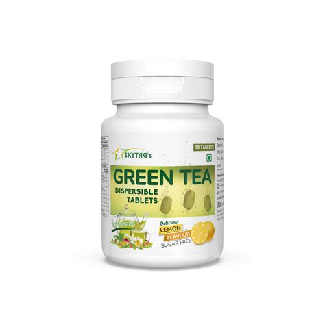 Herbal Green Tea Dispersible Tablets – Skytag3