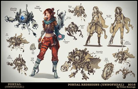 ArtStation - Portal concept art exploration