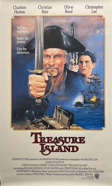 Treasure Island 1990 Original Movie Poster - Etsy UK | Treasure island ...