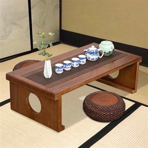 Amazon.com: Foldable Japanese Coffee Table，Folding Japanese Floor Table ...