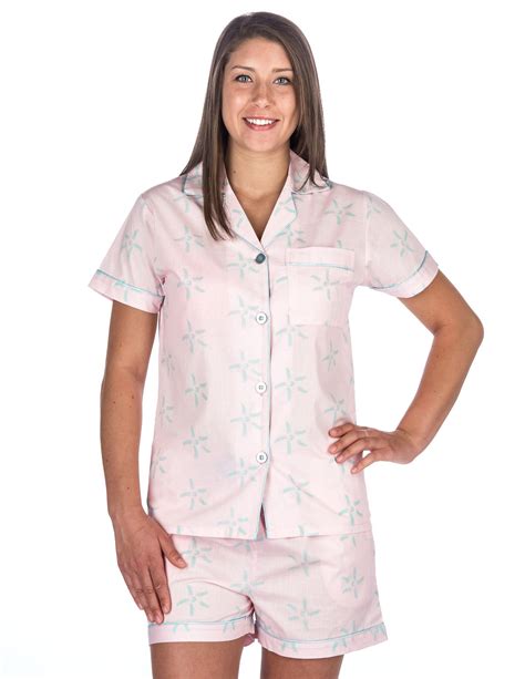 Women's Premium 100% Cotton Poplin Short Pajama Set – Noble Mount