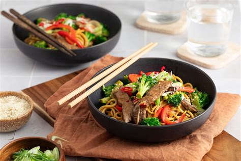 Beef and Broccoli Noodle Stir Fry Recipe