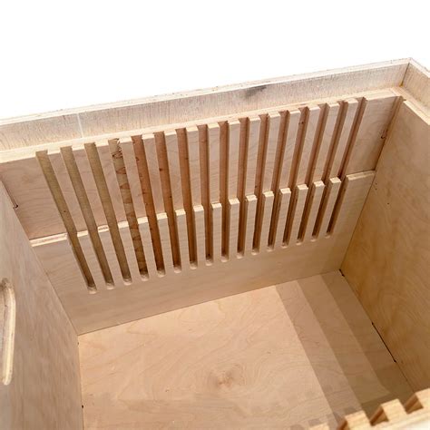 Stackable Wood Charger Plate Crate for Easy Transport & Storage - Holds ...