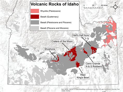 Volcanoes | Idaho Geological Survey