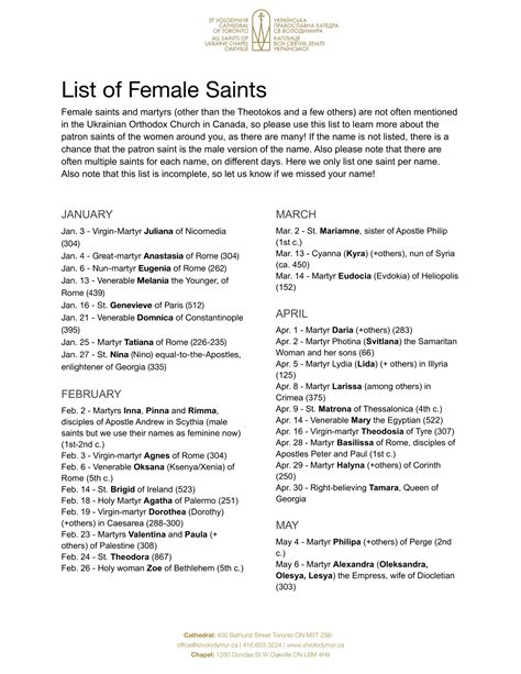 Female Catholic Saints Names Female Saint Saints Hi Res Stock