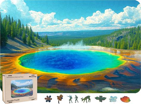 Amazon.com: National Parks Puzzle for Kid 300 Piece, Landscape Jigsaw ...