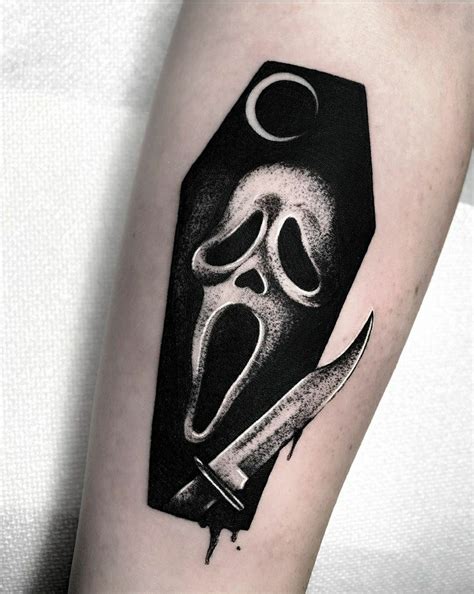 Discover 13 scream tattoo and movie tattoos ideas | scary tattoos ...
