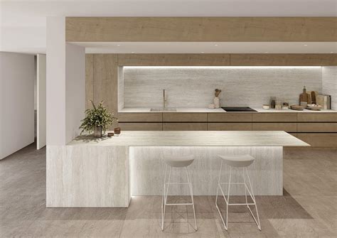 Cocinas Con Encimeras Y Suelos De Diferentes Colores Cocinas En Blanco