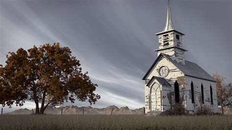 ArtStation - "Old Church"