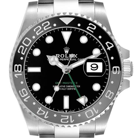 Rolex GMT Master II Black Gray Bruce Wayne Bezel Mens Watch... for Rs ...