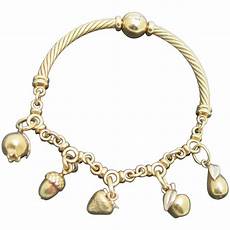 pomellato charms pomellato gold fruit and nut charm bracelet at 1stdibs pomellato charms pomellato gold fruit and nut charm bracelet at 1stdibs