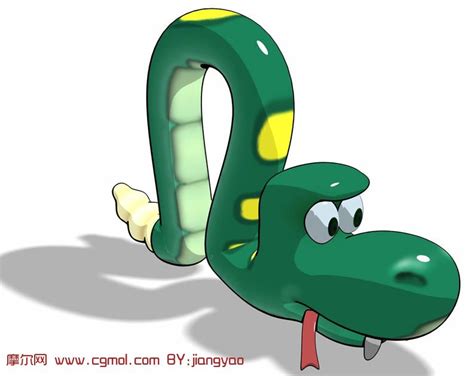 草蛇 - 3D动画 - Mozaik电子教育与学习