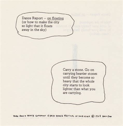 Yoko Ono on Twitter: "YOKO ONO'S 13 DAY DO-IT-YOURSELF DANCE FESTIVAL ...