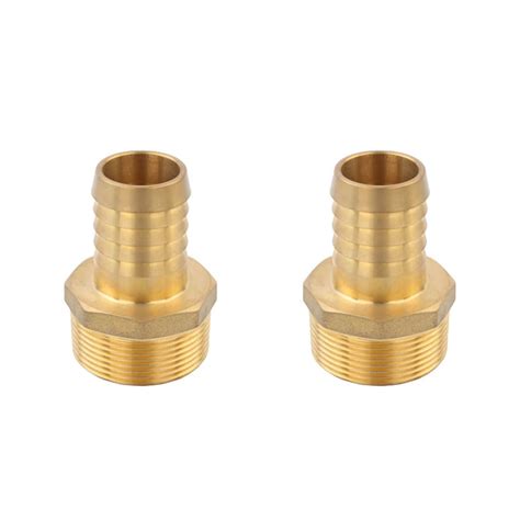 B K JAGAN & CO Brass Hose Nipple 25 X 15 Hose Connection Male Adapter ...