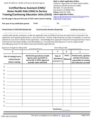 2024-2026 Form CA CDPH 283 A - Blank Fillable Template | Fill Out ...