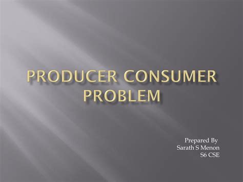 Image result for Producer–consumer problem Examples