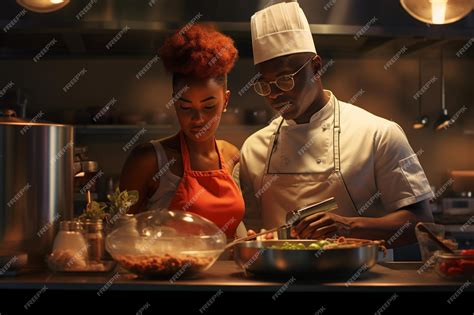 Premium Photo | Contemporary renderings of African American chefs 00197 00